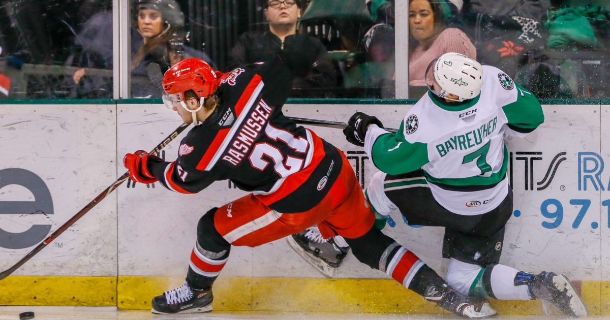 Griffin Riggins Grand Rapids Griffins | Shooting for the Stars